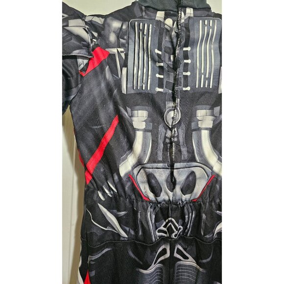 Boys Transformers Autobot Hot Rod Muscle Costume JUMPSUIT ONLY Halloween Kids - Picture 5 of 11